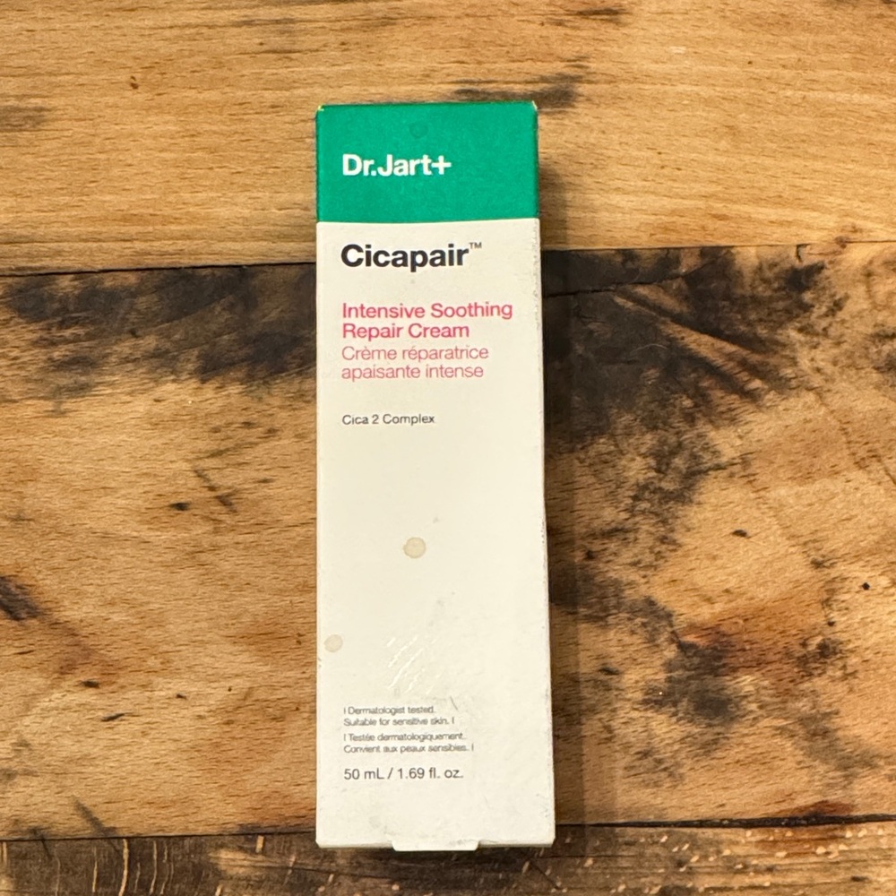 NIB Dr. Jart+ Cicapair Intensive Soothing Repair Cream - Green and White